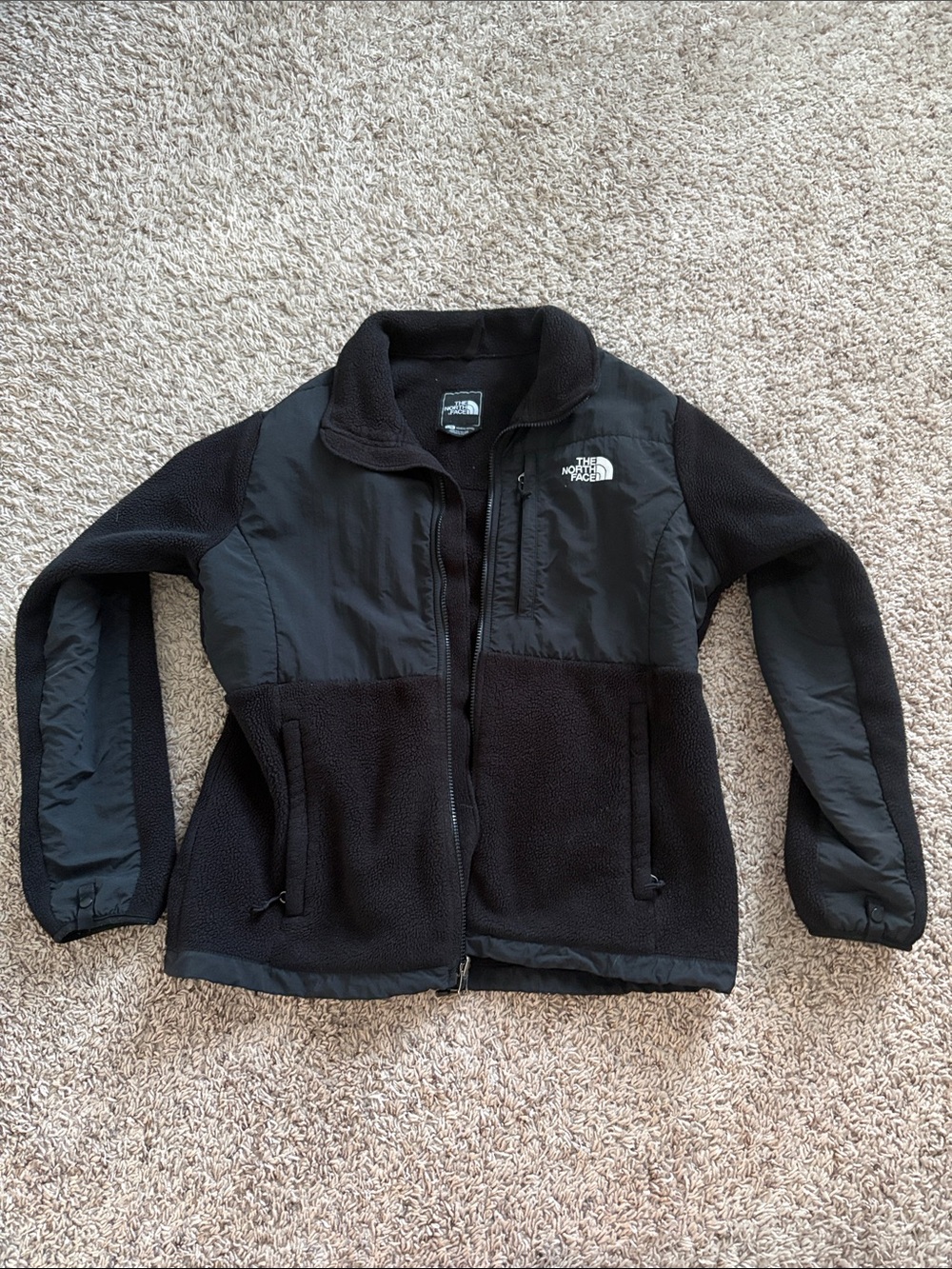 The North Face Black Zip-Up Fleece Jacket